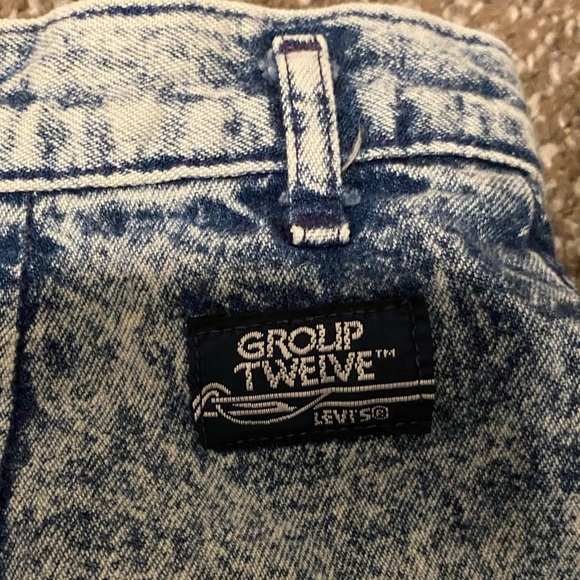 Vintage 80s Group 12 Acid Wash Levi - Picture 3 of 6